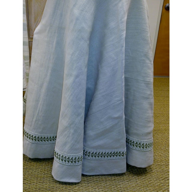 Rogers Goffigon Fabric And Coutan Tout Trim Tablecloth Chairish Images, Photos, Reviews