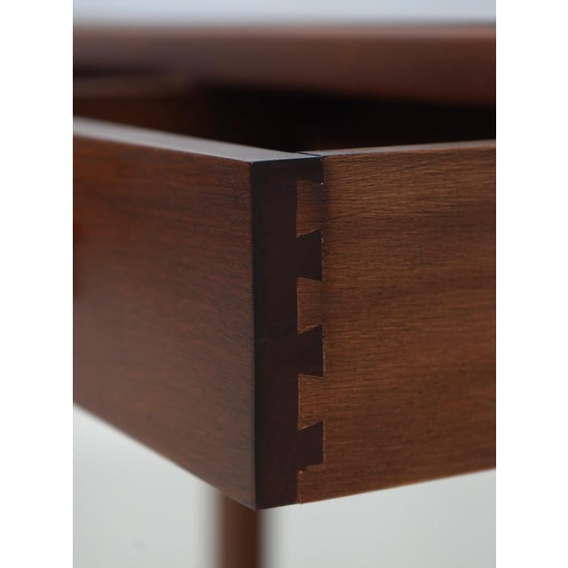 Mahogany Inlaid 2 Drawer Console Table For Sale - Image 4 of 17