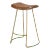 Lifestyle by JY Theo Counter Stool in Brown For Sale