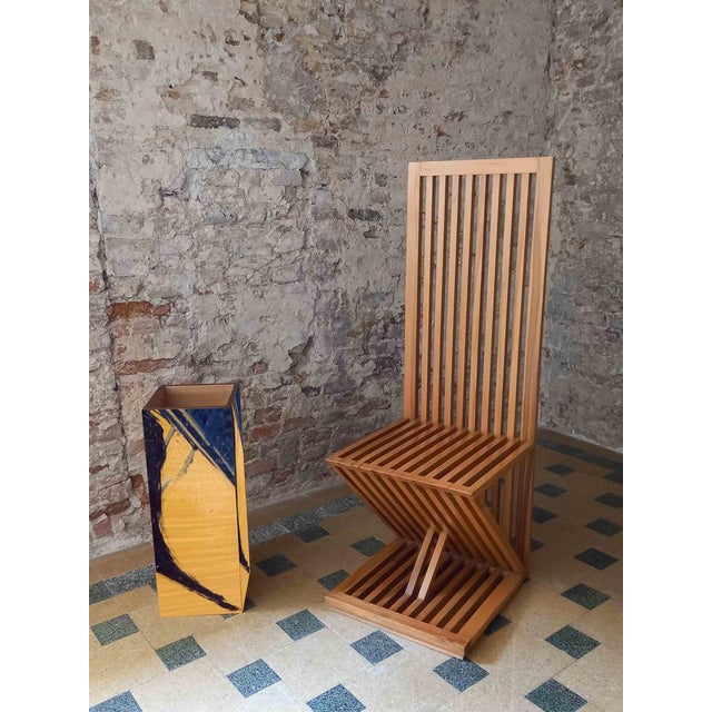 Plinto Disegno Tre Umbrella Stand by Pietro Meccani for Meccani Design For Sale - Image 4 of 5