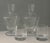 Vintage Hand-Blown Etched Glass Guest Water Carafes With Matching Tumblers - A Pair For Sale - Image 12 of 13