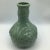 Chinese Celadon Style Climbing Rose Pattern Porcelain Vase For Sale - Image 3 of 13