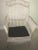 1980s Wicker Rattan Hollywood Regency Armchair With Cushion Henry Link Style Cottage For Sale - Image 4 of 7