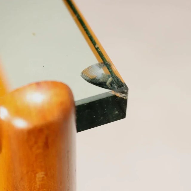 Brown Vintage Chest of Drawers in Cherrywood Veneer, 1950s For Sale - Image 8 of 11