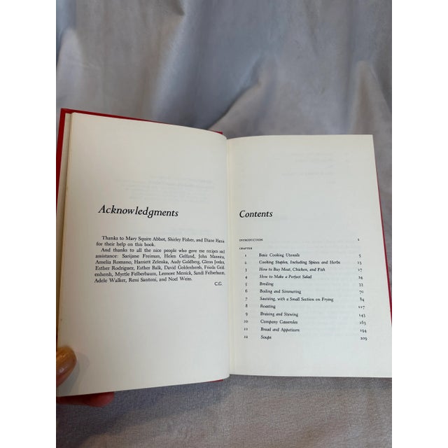 1960s Vintage 1969 the New Cook’s Cookbook by Carol Guilford. For Sale - Image 5 of 12