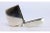 Plain Silver Matchbox with Beveled Corners and Hanging Ring For Sale - Image 6 of 7