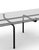 Black Edison Dining Table by Vico Magistretti for Cassina in Glass & Steel For Sale - Image 8 of 14