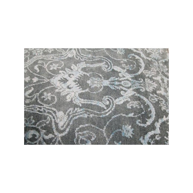 Transitional 1990s Handwoven Transitional Area Rug 14x20 For Sale - Image 3 of 12