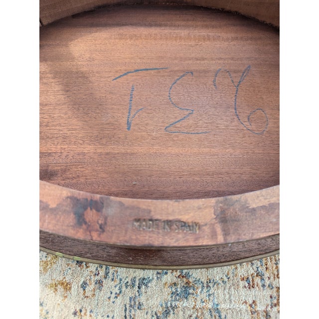 Vintage French Louis XV Style Table With Parquetry & Ormolu For Sale - Image 15 of 15