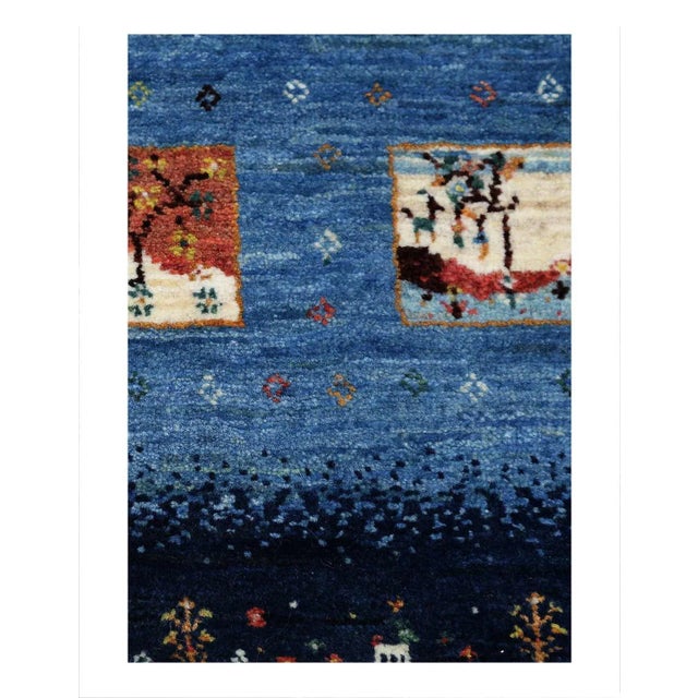 The word “Gabbeh” literally translates to “in the rough,” and it is an accurate description of this style of Persian rug....