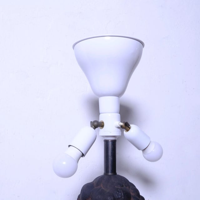 Cast Iron Table Lamp, 1960s, Set of 2 For Sale - Image 14 of 16