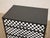 Mid 20th Century Black and White Nightstand For Sale - Image 4 of 11