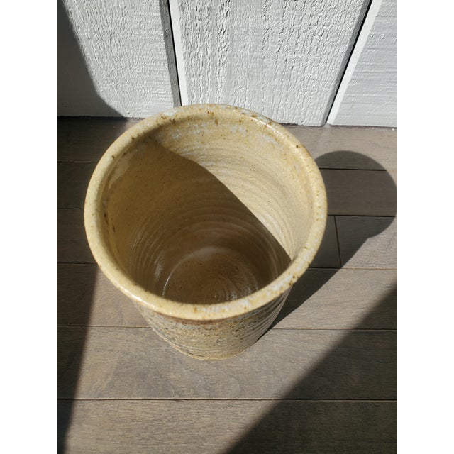 Beautiful 1970s Handmade Clay Vase For Sale In Monterey, CA - Image 6 of 6