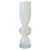 Postmodern Abstract White Opaline Art Glass Vase For Sale - Image 12 of 12