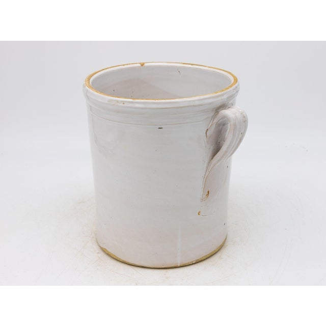 Italian Antique Stoneware Urn, Italy Early 20th C. For Sale - Image 3 of 9