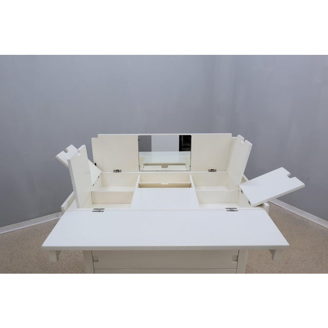 Vintage Dressing Table with Drawers from Saporiti Italia, 1970s For Sale - Image 18 of 18