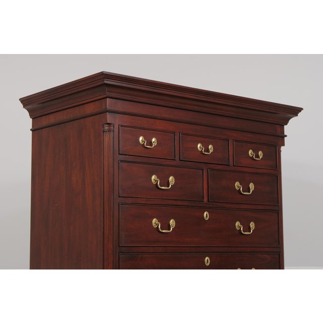 Brown Henkel Harris Mahogany no.175 New Market Chest For Sale - Image 8 of 18