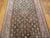 Tribal 1930s Brown Tribal Geometric Antique Malayer Rug Hand Knotted 4'3" X 16'0" Wool Carpet For Sale - Image 3 of 8