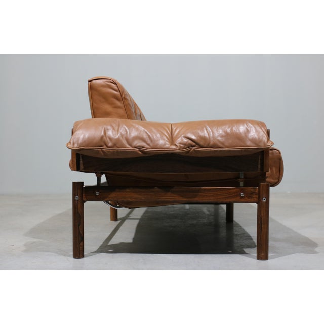 Mid-Century Modern Model MP 13 Rosewood Sofa from Percival Lafer, 1970s For Sale - Image 3 of 13