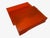Vintage Orange Knoll Extra "Orchestra" Memo Trays by Hannah & Birsel - A Pair For Sale - Image 12 of 12