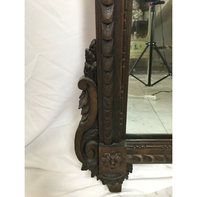 1960s LaBarge Italian Carved Wall Mirror For Sale - Image 12 of 13