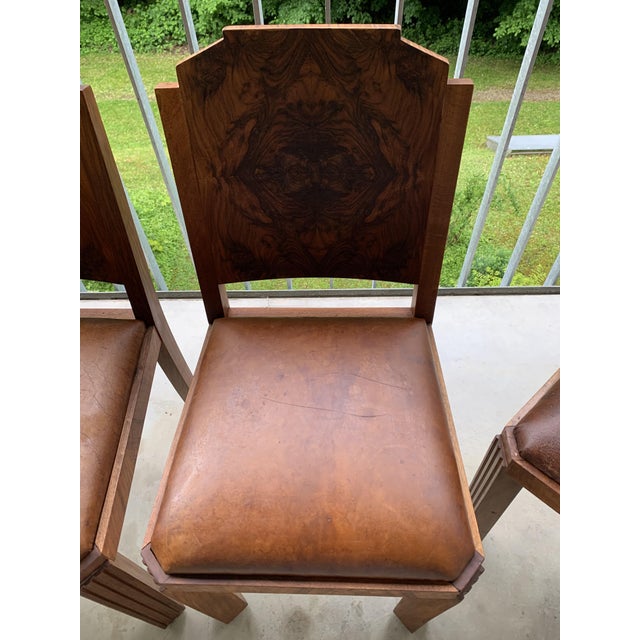 Art Deco Chairs in the style of Christian Krass, 1920s, Set of 6 For Sale - Image 13 of 18