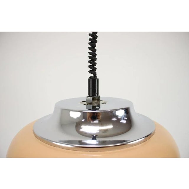 Plastic Mid-Century Pendant by Guzzini for Meblo, Italy, 1970s For Sale - Image 7 of 13