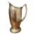 1950s Perego Filippo Saluzzo Italian Hammered Pitcher For Sale