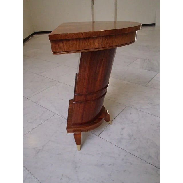Rosewood Wall Console Tables, 1940s, Set of 2 For Sale - Image 10 of 18