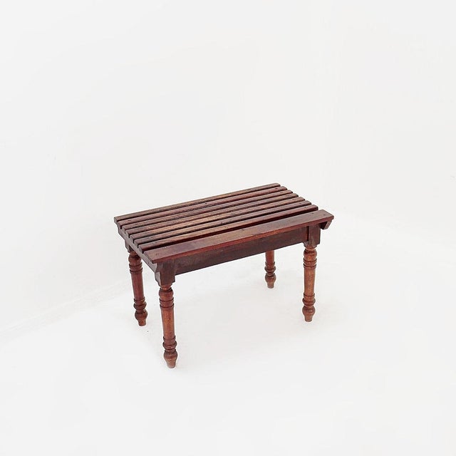 19th Century Antique Slatted Luggage Rack For Sale - Image 6 of 12