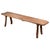 Wood Mid-Century Danish Oak Bench, 1950s For Sale - Image 7 of 7