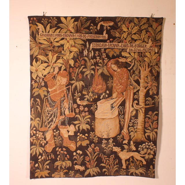Weighing and Art of Forging Tapestry, 1920s For Sale - Image 11 of 11