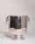 Mid 20th Century France Hollywood Regency Silver Metal Ice Bucket For Sale - Image 12 of 14