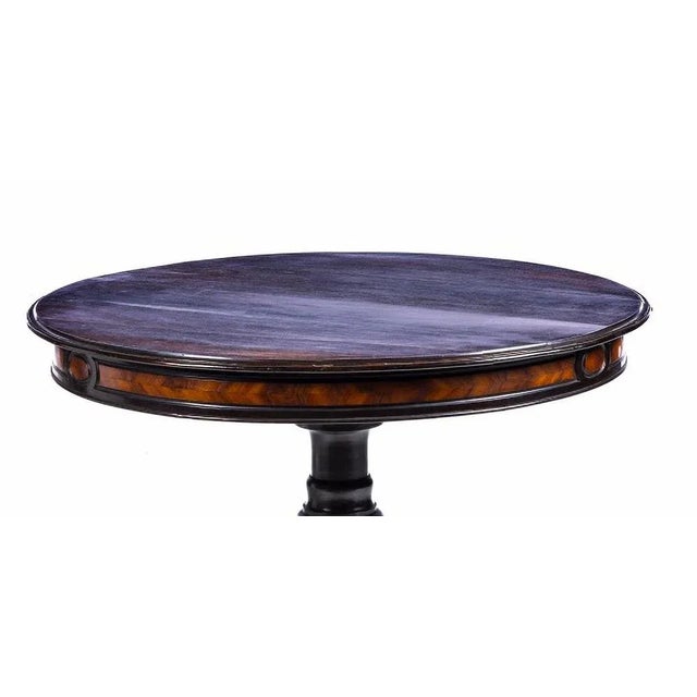 19th Century English Romantic Center Table For Sale - Image 4 of 6