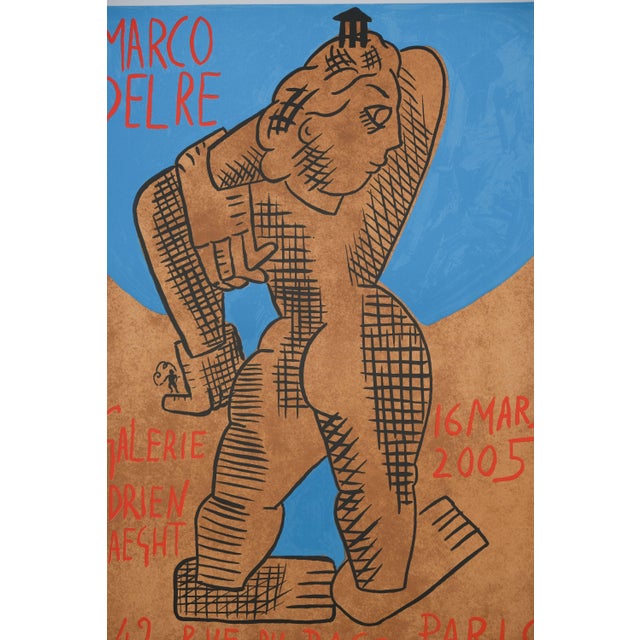 Marco DEL RE (1950-2019) The Woman of Versailles Color lithographic poster On poster paper, 50 x 70 cm (approx. 20 x 28...