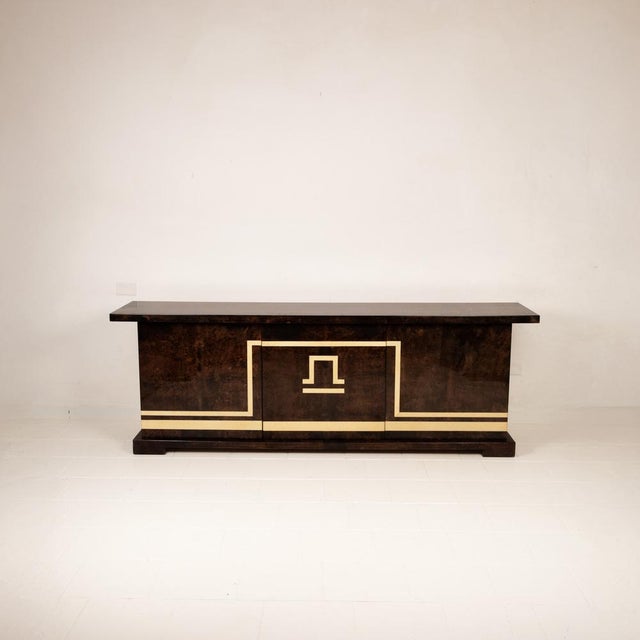 Overview Rare Model 2031D cabinet by Giorgio Tura and Nucci Valsecchi for Tura Milano, Italy, 1970. An exceptional example...