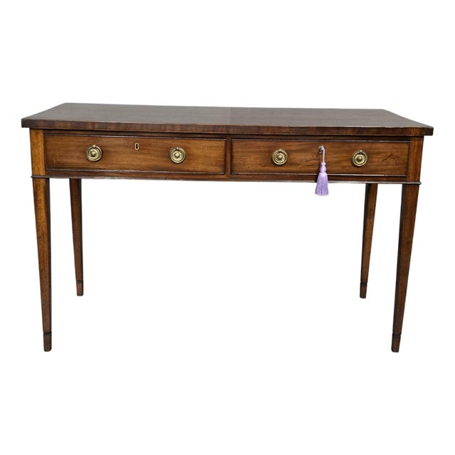 Georgian Mahogany Sideboard Server, 1790 For Sale