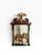 1930s Antique Regency Style Burl Walnut & Giltwood Eagle Mirror For Sale - Image 5 of 8