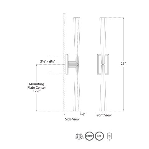 Metal Thomas O'Brien for Visual Comfort Signature Galahad Linear Sconce in Hand-Rubbed Antique Brass For Sale - Image 7 of 8