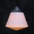 Philips Art Deco White Reeded Opaline Glass Pendant Lamp from Philips For Sale - Image 4 of 7