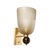 Modern Pair of Hand-Blown Murano Frosted Glass Sconces W/ Murine & Orbital Drop Details For Sale - Image 3 of 18