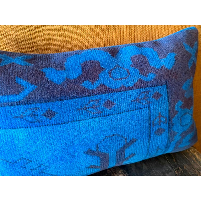 Vintage Turkish Wool Totem Pillow For Sale - Image 9 of 13