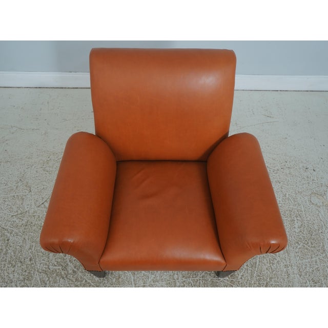 Age: Approx: 30 Years Old Details: High Quality Construction Butterfly Club Chair Rolled Arms Tack Head Trim Offered @...
