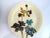 1960s Mid-Century Hand-Painted Japanese Dessert Plates & Stand – Set of 9 For Sale - Image 12 of 16