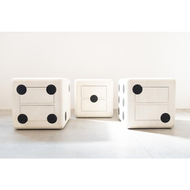Nut Cube with Wheels and Two Drawers, 1980s, Set of 3 For Sale - Image 14 of 14