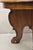 Brown Antique German Renaissance Revival Carved Walnut Paw Feet Round Center Table For Sale - Image 8 of 12