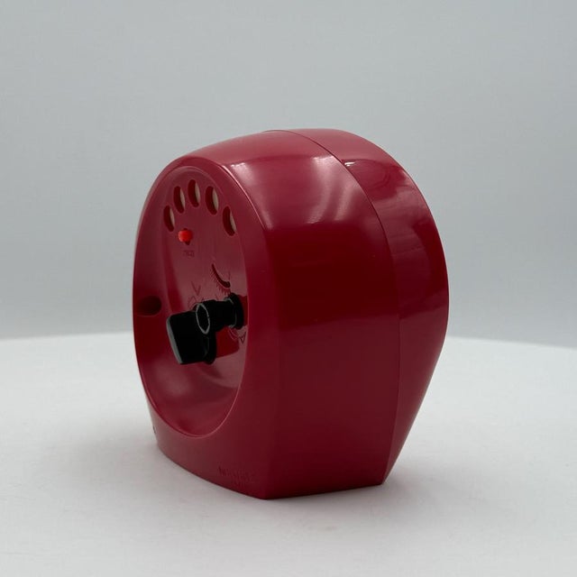 1960s Red Alarm Clock by Rhythm, Japan, 1960s For Sale - Image 5 of 11