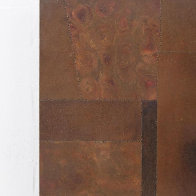 Copper Copper Coffee Table by Lorenzo Burchiellaro, 1970s For Sale - Image 8 of 18