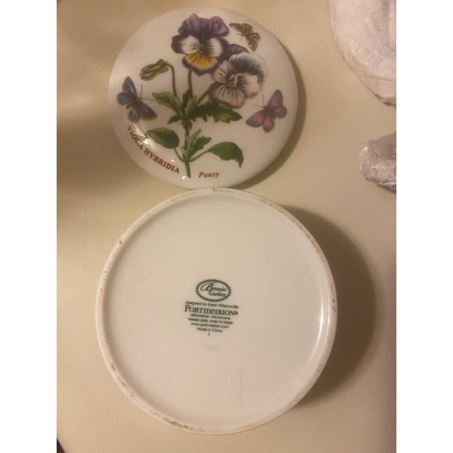 Portmeirion Botanic Garden Lidded Trinket Box For Sale In Savannah - Image 6 of 10
