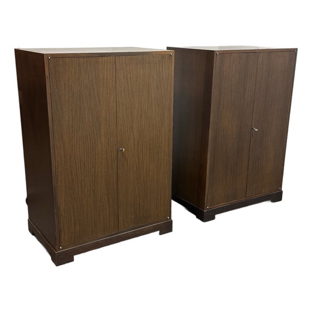 Christian Liaigre for Holly Hunt Wardobes Pair For Sale